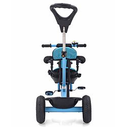 Babyhug Plug & Play Gladiator Tricycle With Parental Push Handle & Cushion Seat - Blue