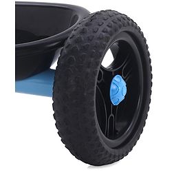 Babyhug Plug & Play Gladiator Tricycle With Parental Push Handle & Cushion Seat - Blue