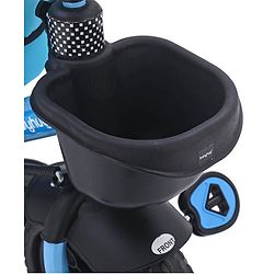 Babyhug Plug & Play Gladiator Tricycle With Parental Push Handle & Cushion Seat - Blue