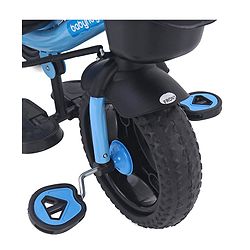 Babyhug Plug & Play Gladiator Tricycle With Parental Push Handle & Cushion Seat - Blue
