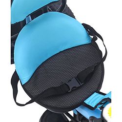 Babyhug Plug & Play Gladiator Tricycle With Parental Push Handle & Cushion Seat - Blue