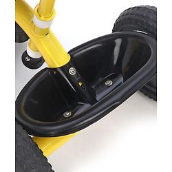 Babyhug Plug & Play Gladiator Tricycle With Parental Push Handle & Cushion Seat - Yellow
