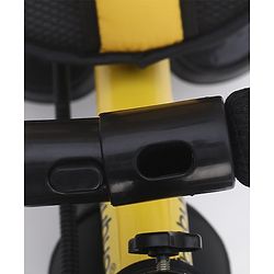 Babyhug Plug & Play Gladiator Tricycle With Parental Push Handle & Cushion Seat - Yellow