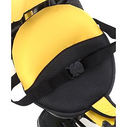 Babyhug Plug & Play Gladiator Tricycle With Parental Push Handle & Cushion Seat - Yellow
