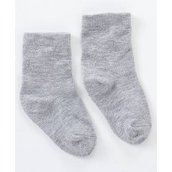 Cutewalk By Babyhug Anti Bacterial Ankle Length Non Terry Socks Heart Design Pack of 5 - Multicolour