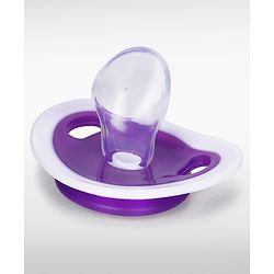 Babyhug Orthodontic Silicone Soother with Protective Cover  Pack of 2 Purple | BPA-Free | Skin-Friendly | Gentle on Gums
