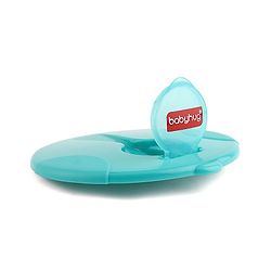 Babyhug Feeding Bowl with Soft Tip Spoon  220 ml - Turquoise Green | BPA Free | Travel-Friendly | Easy-Grip | No Phthalates | Food Grade