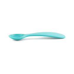 Babyhug Feeding Bowl with Soft Tip Spoon  220 ml - Turquoise Green | BPA Free | Travel-Friendly | Easy-Grip | No Phthalates | Food Grade