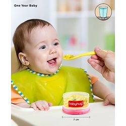 Babyhug Milk Powder Container 4 Racks 75 ml each - Blue Pink Yellow