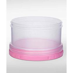 Babyhug Milk Powder Container 4 Racks 75 ml each - Blue Pink Yellow