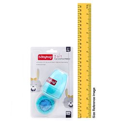 Babyhug 2-in-1 Fruit & Food Nibbler with Mesh and Silicone Sac  | Safe | BPA Free | Baby Feeder | Soft Silicone