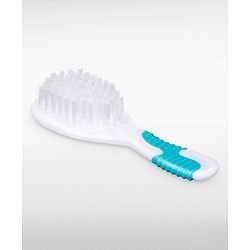 Babyhug Soft Grip Baby Hair Brush and Comb Set for Newborns & Toddlers Blue  | Gentle Scalp Care | Environment Friendly | BPA Free | Round Tip | Soft | Massage| Stimulation