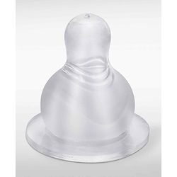 Babyhug Bubble Anti-Colic Feeding Bottle with Dual Handles - Blue & White, 250 ml | Sterilizable | BPA-Free | Bottle for Babies | Newborns | Toddlers