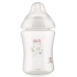 Babyhug Wide Neck Polypropylene  Anti- Colic Feeding Bottle - 250 ml