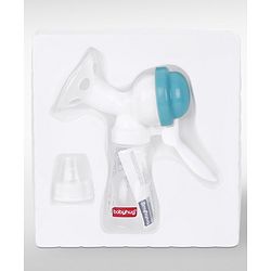 Babyhug Manual Breast Pumpwith Free Lactation Consultation  - Blue