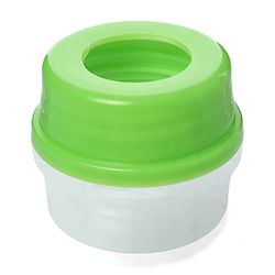 Babyhug Bubble Anti-Colic Sterilizable Feeding Bottle Blue - 125 ml | BPA-Free | Leak-Resistant| Silicone | Mimics Natural Feeding | Spirally Grooved