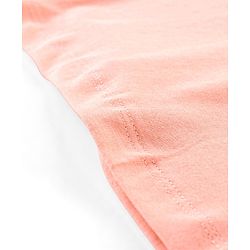 Babyhug 100% Cotton Half Sleeves Top Princess Graphics Print - Peach