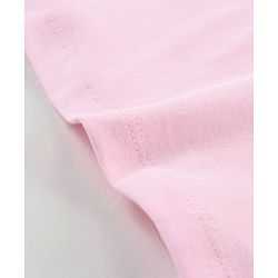Babyhug 100% Cotton Half Sleeves Tee with Graphics - Pink