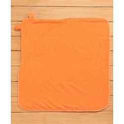 Babyhug Knitted Terry Tiger Hooded Towel - Orange