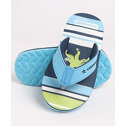 Cute Walk by Babyhug Back Strap Closure Flip Flops - Blue