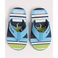 Cute Walk by Babyhug Back Strap Closure Flip Flops - Blue