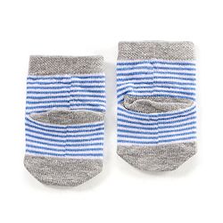 Cute Walk by Babyhug Non Terry Cotton Knit Ankle Length Anti Bacterial Socks Car Design Pack of 3 - Multicolour