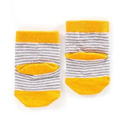 Cute Walk by Babyhug Non Terry Cotton Knit Ankle Length Anti Bacterial Socks Car Design Pack of 3 - Multicolour