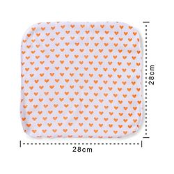 Babyhug Knit Wash Cloth Pack of 8 (Color And Print May Vary)
