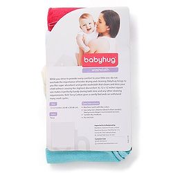 Babyhug Knit Wash Cloth Pack of 8 (Color And Print May Vary)