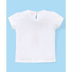 Babyhug 100% Cotton Half Sleeves  Pirate Themed Tee Pack of 3 - Red & White