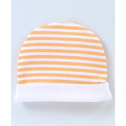 Babyhug 100% Cotton Half Sleeves Onesies with Leggings and Cap Mittens Booties Dino & Striped Print - Multicolour