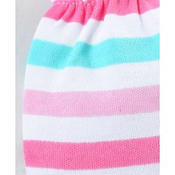 Babyhug 100% Cotton Mittens Pack of 3 - Multicolour