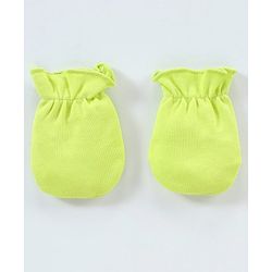 Babyhug 100% Cotton Mittens Pack of 3 - Multicolour