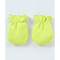 Babyhug 100% Cotton Mittens Pack of 3 - Multicolour