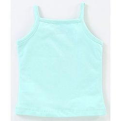 Babyhug 100% Cotton knit Sleeveless Sea Horse & Dot Printed Slips Pack of 3 - Blue Pink & Purple