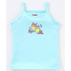 Babyhug 100% Cotton Sleeveless Slips Striped Pack of 5 - Blue & Pink