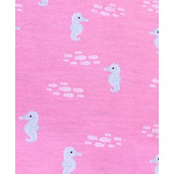 Babyhug 100% Cotton Sleeveless Slips Striped Pack of 5 - Blue & Pink