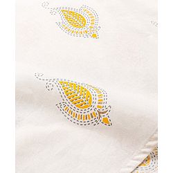 Babyhug 100% Cotton Woven Full Sleeves Embroidered Kurta & Dhoti Set - Cream