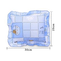 Babyhug Lovely Friends Print Pillow - Blue