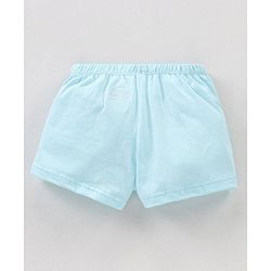 Babyhug 100% Cotton Striped & Teddy Print Briefs Pack of 3 - Turquoise Green & Orange