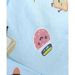 Babyhug 100% Cotton Briefs Stripes & Milkpack Print Pack of 3 - Orange White & Blue
