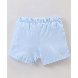 Babyhug 100% Cotton Briefs Stripes & Car Print Pack of 3- Blue & White