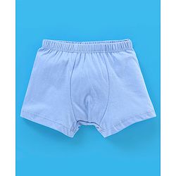 Babyhug 100% Cotton Briefs Crab Print Pack of 3 - Blue