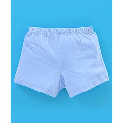 Babyhug 100% Cotton Briefs Crab Print Pack of 3 - Blue