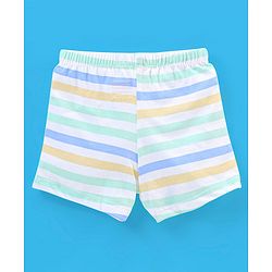 Babyhug 100% Cotton Briefs Crab Print Pack of 3 - Blue