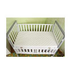 Babyhug Chester 3 in 1 Rocking Cot Cum Junior Bed With Mattress - White