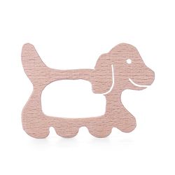 Babyhug Snail And Hippo Shaped Teether - Beige