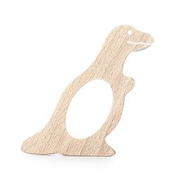 Babyhug Snail And Hippo Shaped Teether - Beige
