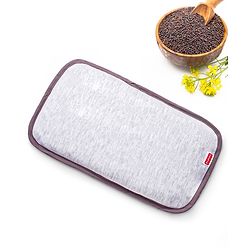 Babyhug Rai Pillow With Lavender Essential Oil- White Melange