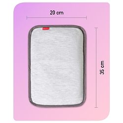 Babyhug Rai Pillow With Lavender Essential Oil- White Melange